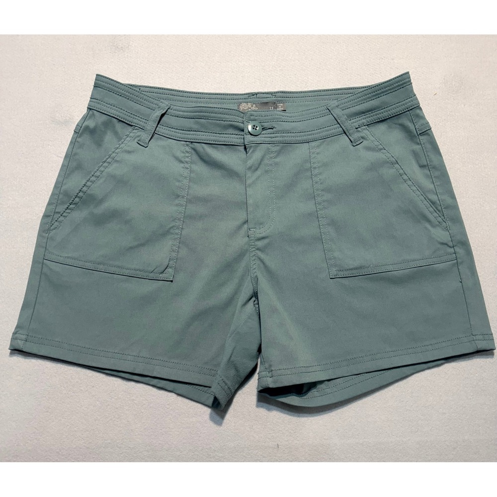 PrAna Zion Halle Womens Stretch Hiking Outdoor Shorts Size 12